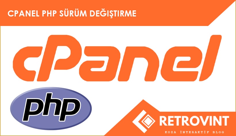 cpanel php sürüm değistirme