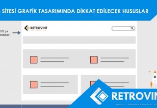 Web Sitesi Grafik Tasarımında Dikkat Edilecek Hususlar