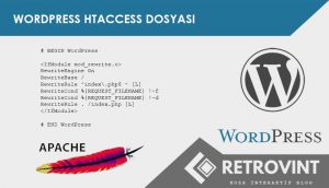 wordpress htaccess dosyası yeniden oluşturma