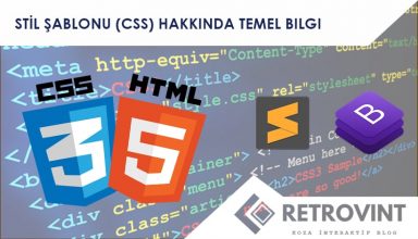 CSS Hakkında Temel Bilgi