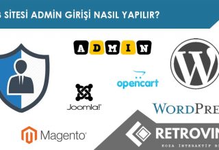 web sitesine nasıl admin girişi yapılır?